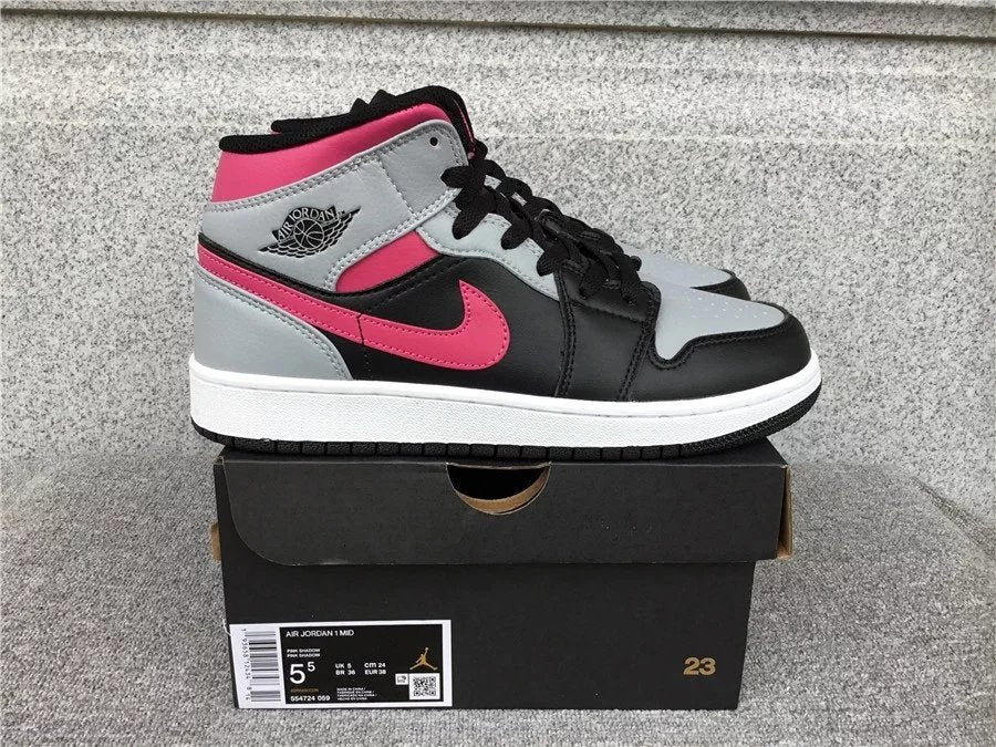 Air Jordan 1 Mid shoes New All-Match Trendy Men's Casual Sports Shoes