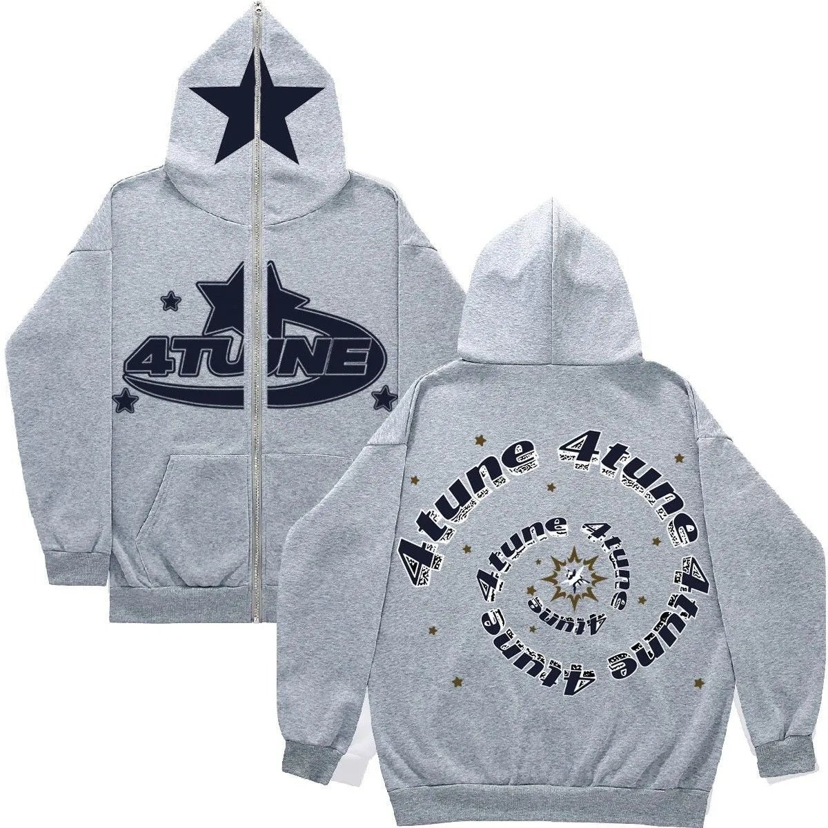 Trapstar Hoodie New American Style Trend Zipper Sweater Coat-SQ002