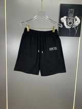 Dior shorts Front Letter Embroidery logo Five-point Shorts25ss New Drawstring Casual5Two-Piece Casual Sweatpants Summer Pants Unisex Pure Cotton Sweatpants