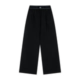 Alo Yoga Sweatpants Letter Embroidery logo Straight Wide-Leg Sweatpants for Women25ss Spring Summer New Versatile Plus Size Sports Casual Loose Fit Pants