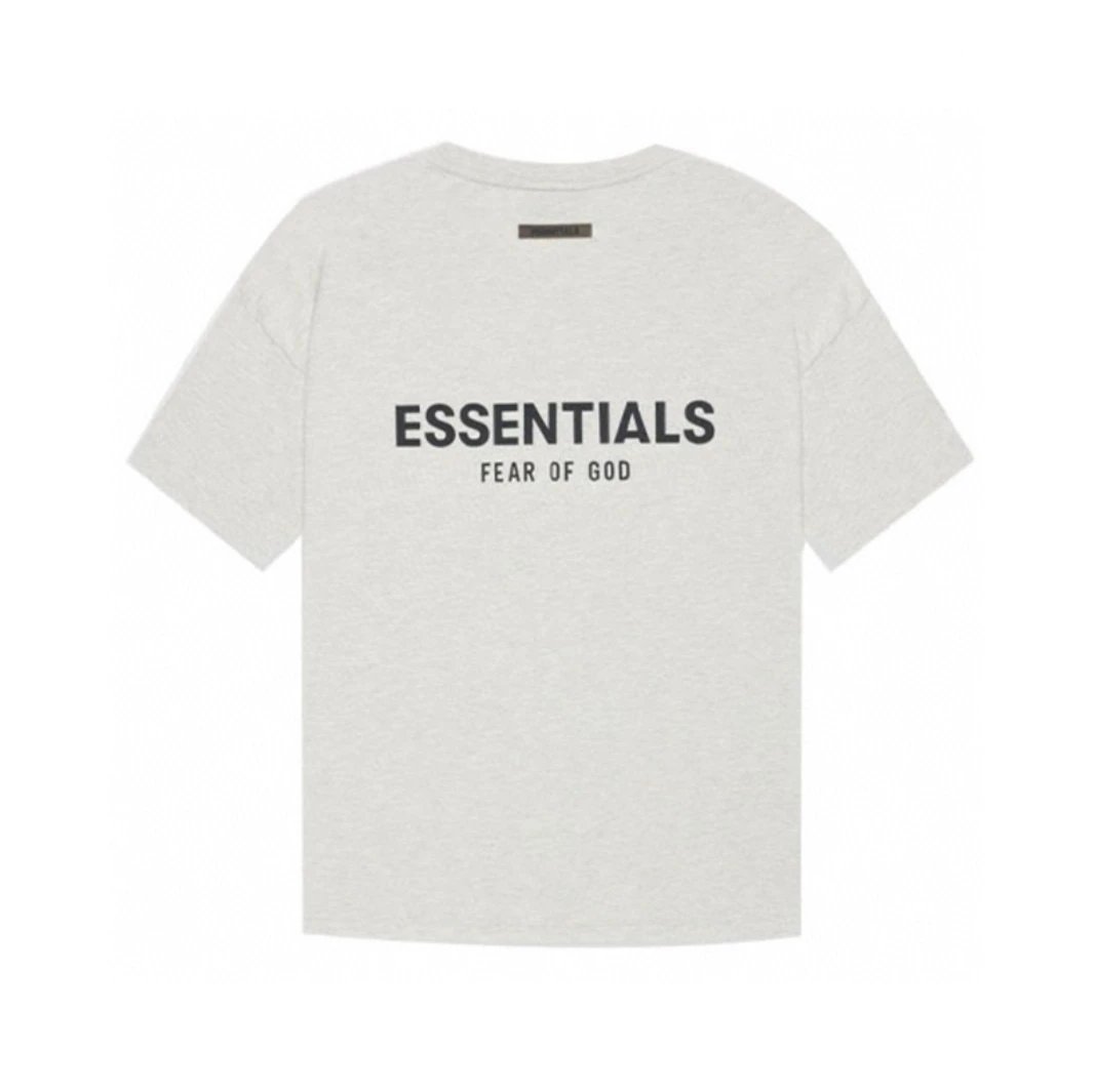 ESSENTIALS T-shirt Top Version Double Line High Street Offset Printing Loose Short Sleeve T T-shirt Men and Women Couple Fashion