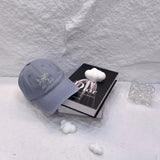 Arc'teryx Hat Skeleton logo Baseball Cap Sunshade Sun Protection Duckbill Cap Unisex Couple Style Large Head Circumference Slimming Face Curved Brim Versatile Sports Hat