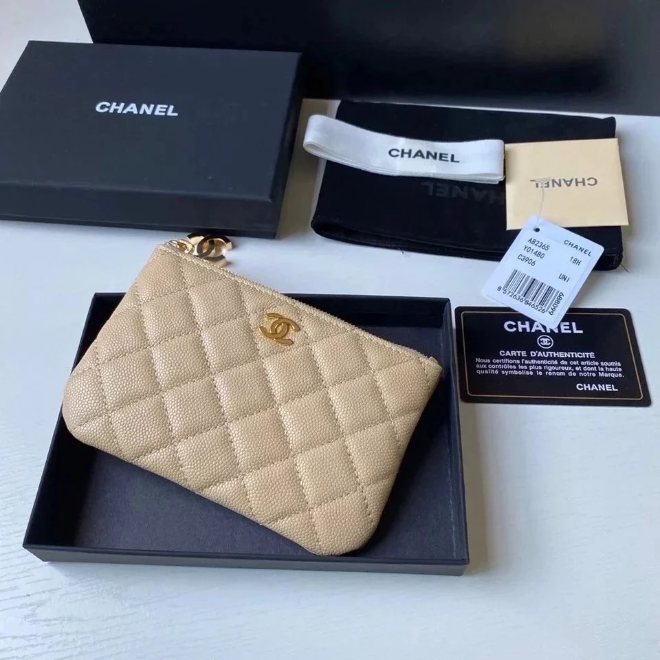 Chanel Wallet Top version 【Original Leather】Pendant Coin Purse Model Number A50168**Leather Hardware，Diamond Pattern.Original Order Quality Full Package！Size14*10*1.