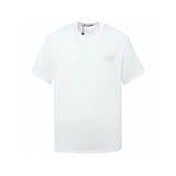 Louis Vuitton LV T-shirt Appliqué Embroidery Logo logo round Neck Short Sleeve25ss New Pure Cotton Unisex Style T T-shirt OS Loose Fit Base Shirt Short Sleeve T-Shirt Top