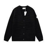 Maison Margiela Sweater 3D Knitted Cardigan Sweater Casual Loose Versatile Large V Knitted Jacket Coat Unisex Same Style24ss Autumn and Winter New Products