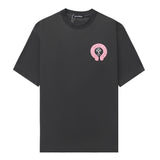 Chrome Hearts T-shirt Classic Style Horseshoe Velvet Print logo round Neck Short Sleeve25ss New Pure Cotton Unisex Style T T-shirt OS Loose Fit Base Shirt Short Sleeve Top T-Shirt