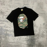 Bape T-shirt Fashion Brand Simple Fashion All-Matching T T-shirt DD