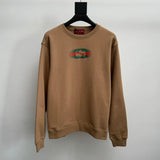 Gucci Hoodie Five-Row Letter Print Crewneck Sweatshirt Casual Loose Fit Pure Cotton Terry Pullover Sportswear Top Unisex24ss Autumn and Winter New Products