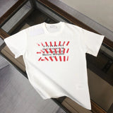 Maison Margiela T-shirt Chest Number Pattern Print logo round Neck Short Sleeve25ss New Pure Cotton Unisex Style T T-shirt OS Loose Fit Base Shirt Half Sleeve T-Shirt Top Half Sleeve