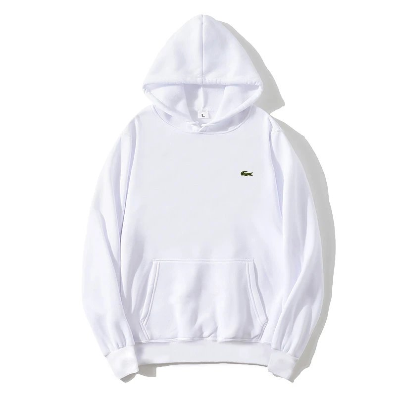 Lacoste Hoodie Autumn and Winter Leisure Fashion Hooded Sweatshirt（P-0049）