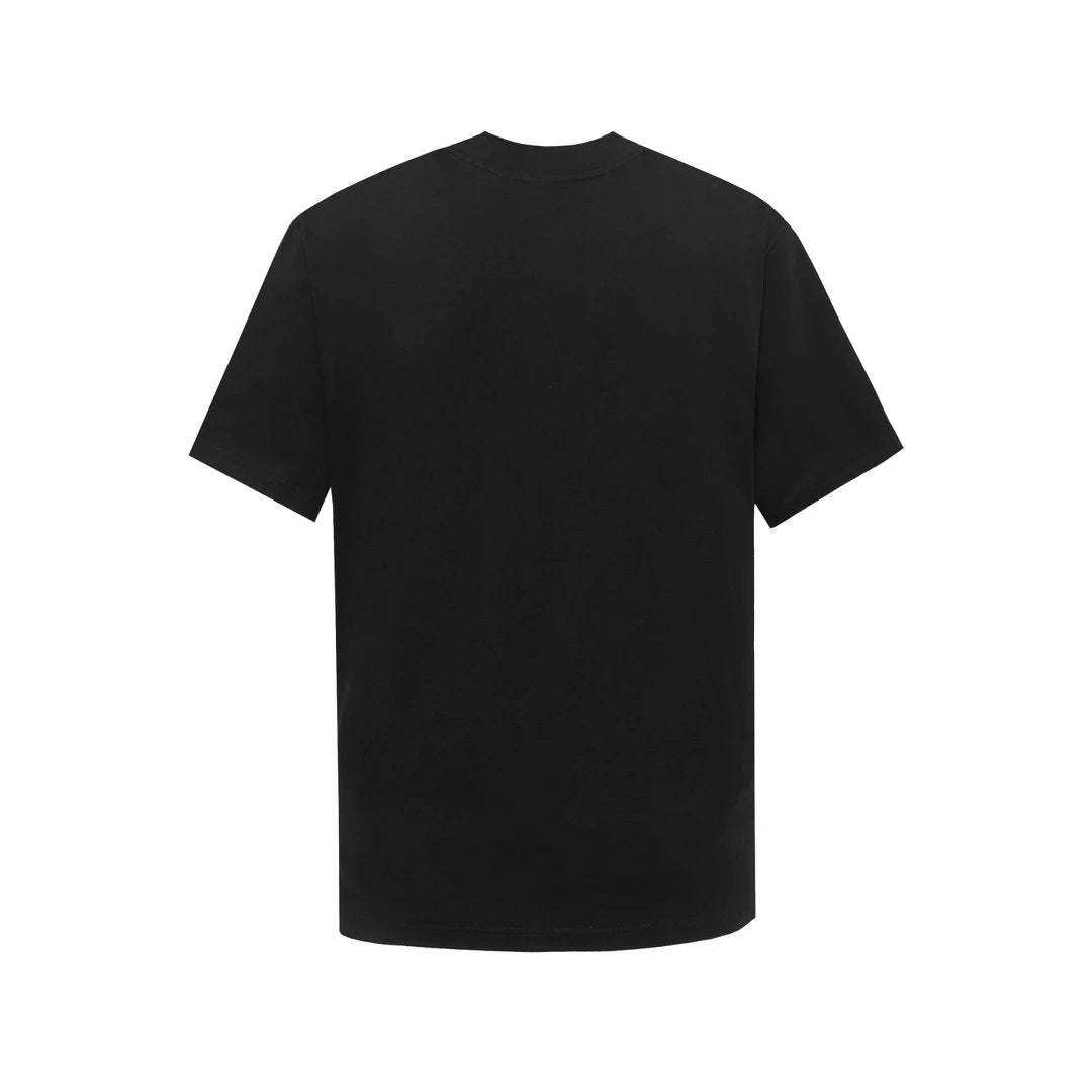 Balenciaga T-shirt HOWDOYOUFEEL Colorful Art Print Crew Neck Short Sleeve25ss New Pure Cotton Unisex Style T T-shirt OS Loose Fit Base Shirt Top Half Sleeve T-Shirt