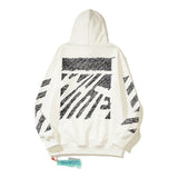 OFF-White Hoodie Cotton Terry Pullover Hoodie Loose Sweater-CY