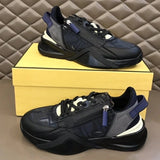 FENDI Shoes 2024New Sports Shoes Men's Color Matching Twill Letters Dad Shoes All-Match Lace-up Casual Shoes Men