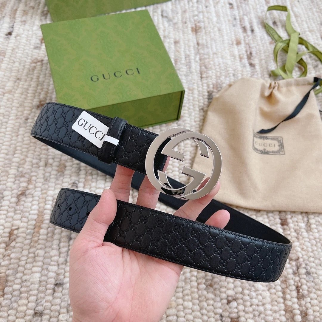 Gucci Belt Top version 4.0cm Men's and Women's Classic Belt Casual Fashion Belt Imported from Italy Cowhide Leather Pairs g Belt Ancient Home g Jiaguqi Guqi Pant Belt Man's Belt Pants Belt Men's Leather Belt Buckle Light Luxury Business Youth Leisure Birt