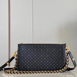 Louis Vuitton LV Women's Bag Top version 2023New【Overseas Tax-Free Edition】Original Leather Hardware Lexington Chain Bag Nanogram Series M82232M82247Shoulder Bag Messenger Bag Underarm Bag Postman Women's Bag Full Leather Embossed Calfskin Bag Wallet