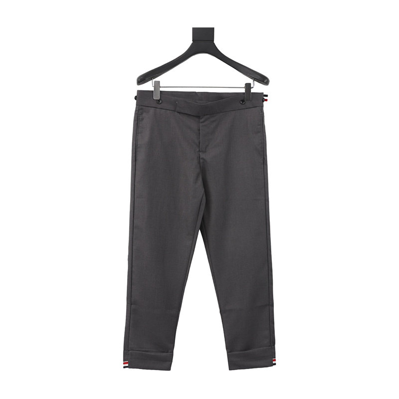 Thom Browne Jeans Basic Style Ribbon Casual Suit Pants for Men and Women