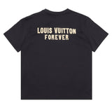 Louis Vuitton LV T-shirt Inverted Chest Letters Print logo round Neck Short Sleeve25ss New pure cotton T Unisex T-Shirt OS Loose Fit Base Shirt Top Half Sleeve T-Shirt