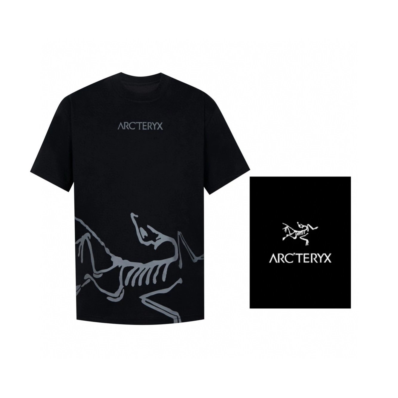 Arc'teryx T-shirt Top Version Classic Printing Men's and Women's Same Style Short Sleeve T Summer Fashion T-shirt