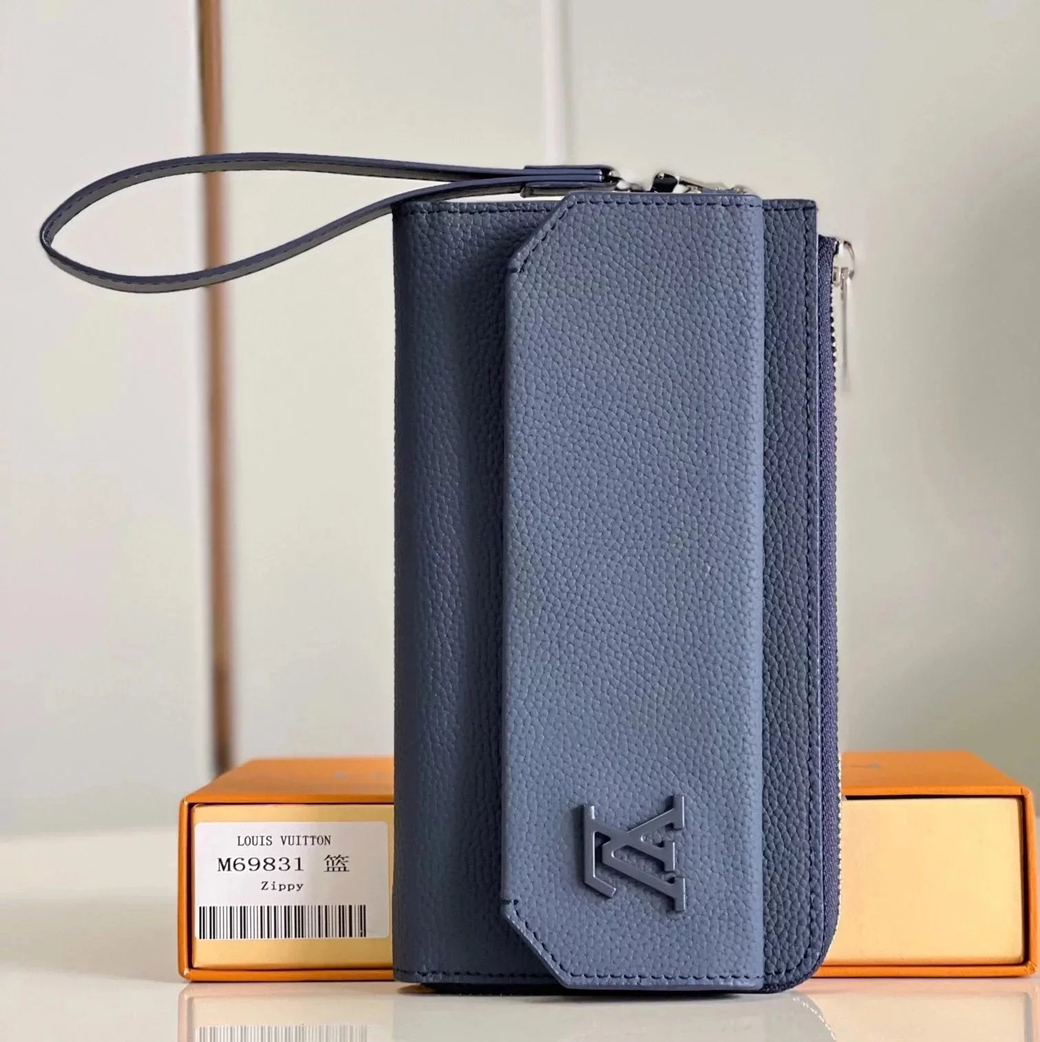 Louis Vuitton LV Wallets/Clutches Top version 【Tax-Free Premium Edition】New Men's and Women's Full Cowhide Wallet Long Wallet Men's and Women's Bags Card Holder Card Holder Short Wallet Short Wallet Pocket Clip Clutch Clutch Bag Men's Wallet