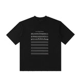Balenciaga T-shirt Chest Music Note Pattern Print logo round Neck Short Sleeve25ss New Pure Cotton Unisex Style T Casual T-Shirt Base Layer Shirt OS Loose Fit Half Sleeve Top Plus Size
