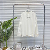 Maison Margiela Hoodie Full Back logo Long Sleeve T Round Neck Sweatshirt Long Sleeve Base Shirt Outerwear Trendy Unisex Sports Casual Loose Fit Versatile Autumn Winter New Arrival