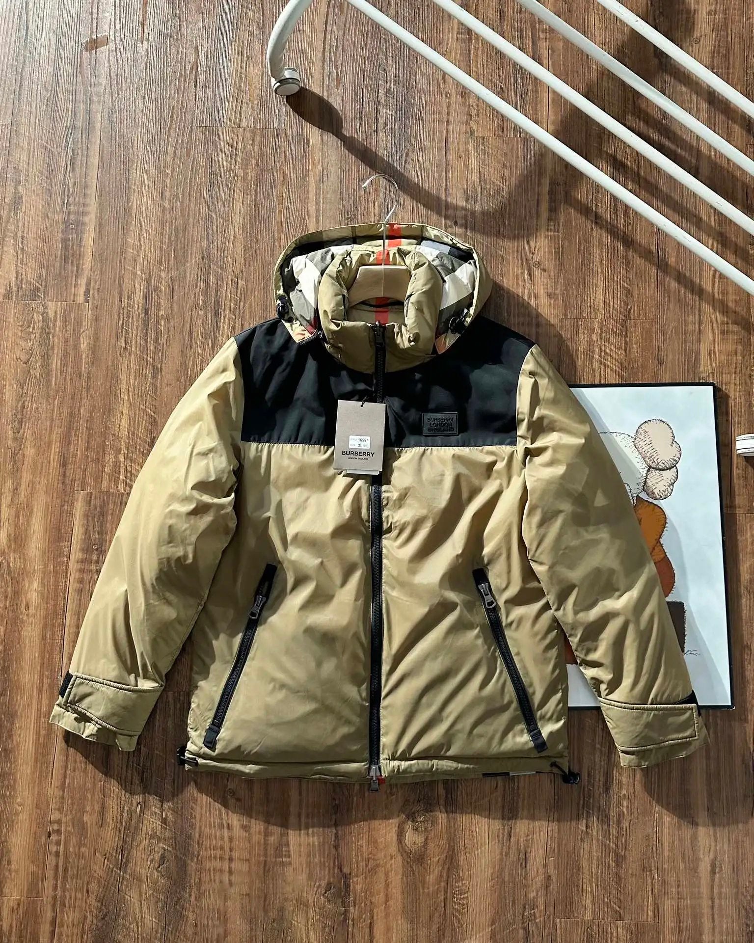 Burberry Down jacket High-Quality Autumn Winter Reversible Jacket Down Coat Unisex Fluffy Warm Sports Casual Loose Versatile