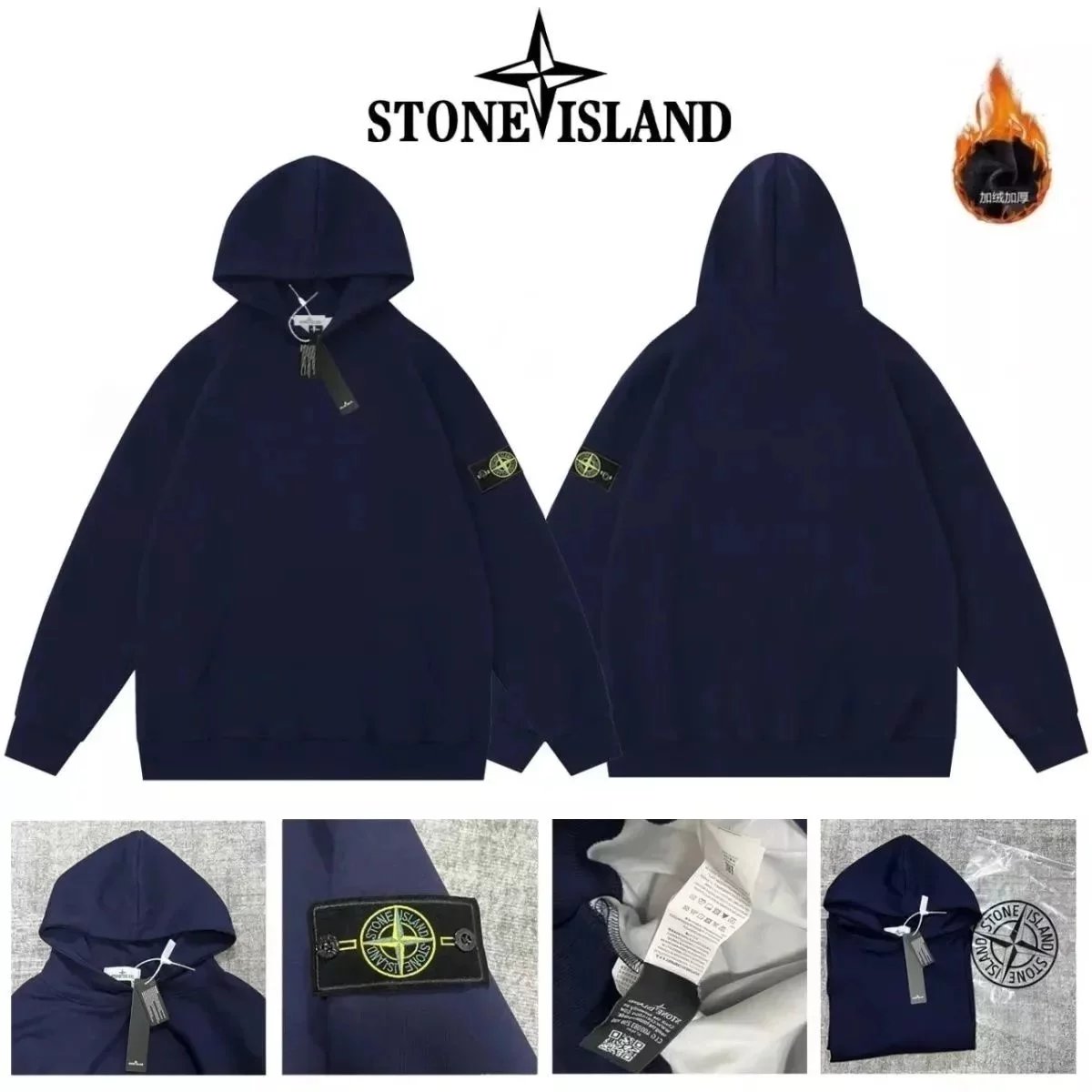 Stone Island Hoodie High Street Fashion Brand Long Sleeve T T-shirt Sweater1-40