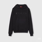 Gucci Hoodie Embossed Chest logo Hooded Sweatshirt Hoodie Jacket Top Unisex Sports Casual Loose Fit Versatile
