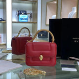 BVLGARI Bag Top version Baoge Home New Bags，Shoulder Bag Crossbody Bag，Serpentine Handle，Joint Name SerpentiForever Bag，Soft Matelasse Quilted Embossed Lambskin Made of Filling Feeling Bag