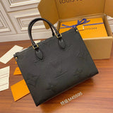 Louis Vuitton LV Women's Bag Top version Tote Original Leather Tote Bag New Milky White Shopping Bag Shoulder Bag Messenger Bag Handbag Clutch Women's Bag M45654M45659M45779M45595M45494M45495