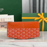 Goyard Bag Top version Version Loulse Card Holder Coin Purse New Men's and Women's Card Clamp Clutch Wallet