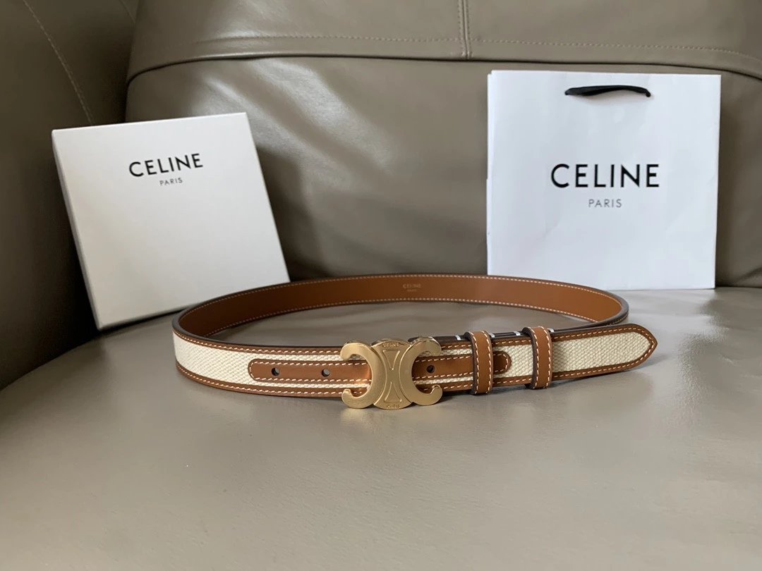 Celine Belt Top version Goods Belt Belt Female Arc De Triomphe Belt Arc De Triomphe Belt Black Retro Hair Style Belt Bright Gold Head Belt Belt Double-Sided Belt Women's Belt Women's Belt Belt Women's Belt2.5Belt Women's Belt Belt