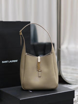 YSL Women's Bag Top version 【Super Original Leather】Park Caiying Same Style New LE5A7hobo Handbag Underarm Bag Handbag Vintage Shoulder Bag for Women Underarm Bag hobo Bag Underarm Bag Women's Bag Bucket Bag23New Autumn and Winter Suede Large Bucket Bag75