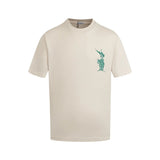 Burberry T-shirt Chest Plaid Print logo round Neck Short Sleeve25ss New Pure Cotton Unisex Style T T-shirt OS Loose Fit Base Shirt Half Sleeve T-Shirt Top Half Sleeve