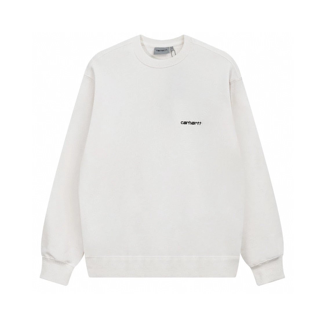 Carhartt Hoodie Top Version360Classic Small Icon Embroidered Crew Neck Terry Sweater