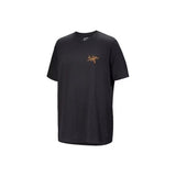 Arc'teryx T-shirt Chest Skeleton Embroidery logo round Neck Short Sleeve25ss New Pure Cotton Unisex Style T T-shirt OS Loose Fit Base Shirt Half Sleeve T-Shirt Top Half Sleeve