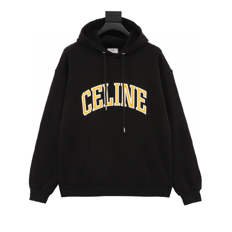 Celine Hoodie Letter Printed Hoodie Same Style for Men and Women