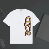 Dior T-shirt Chest Letter Print logo round Neck Short Sleeve25ss New Pure Cotton Unisex Style T Casual T-Shirt Base Layer Shirt OS Loose Fit Half Sleeve Top Plus Size