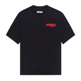 Maison Margiela T-shirt Back Colorful Print logo round Neck Short Sleeve25ss New Pure Cotton Unisex Style T T-shirt OS Loose Fit Base Shirt Short Sleeve Top T-Shirt