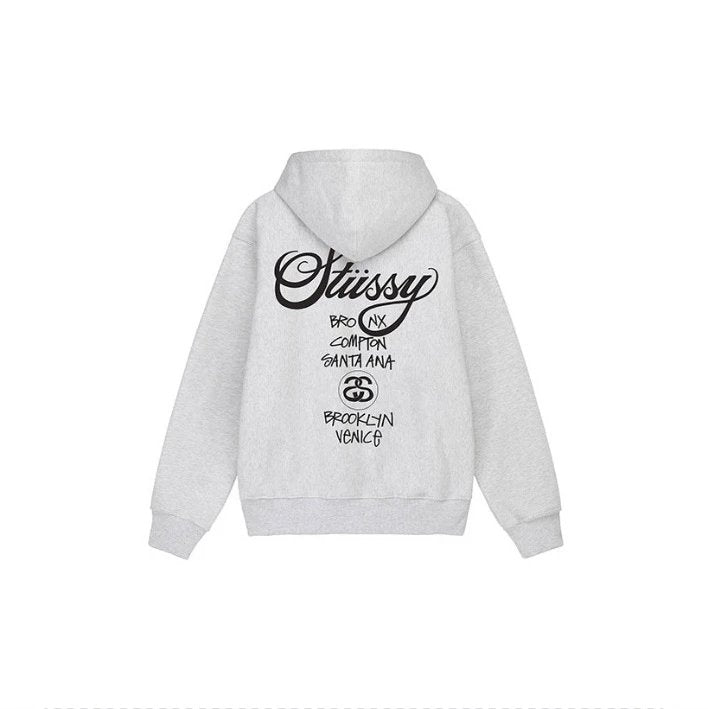 Stussy Hoodie Top Version Stuart Parade Hooded Pullover Fashion Loose Hoodie