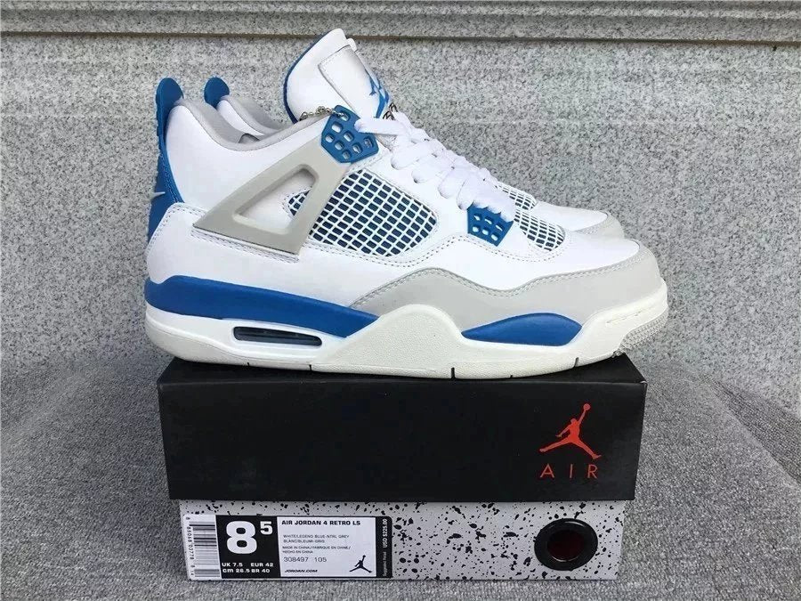 Air Jordan 4 shoes All-Match Fashion Men's Casual Sports Shoes--