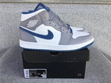 Air Jordan 1 Mid shoes New All-Match Trendy Men's Casual Sports Shoes