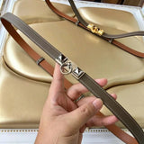 Hermes Belt Top version Brand New and High Quality kelly Belt Women's Imported Cowhide Casual Fashion All-Matching Leather Belt Women's Closing Belt Belt