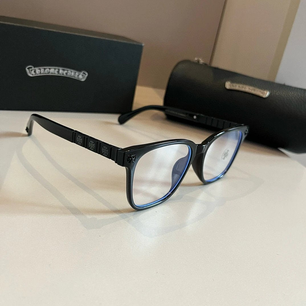 Chrome Hearts Sunglasses Optical Sunglasses Slimming No Prescription Driving Beach Fishing Unisex Couple Style UV Protection25ss New Sports Casual Versatile