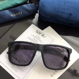 Gucci Glasses Pilot Polarized Sun Glasses Men's Fashion Color Film Large Frame Toad Sunglasses