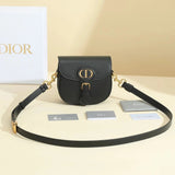 Dior Women's Bag Top version 【Maximum Version zp Level】New Bobby Classic Presbyopic Bag bobby Bobbi Saddle Bag bobbyeast-west Underarm Bag Selenodont Bag Moon Bag bobby Underarm Bag Shoulder Bag Crossbody Bag