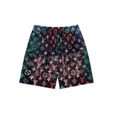 Louis Vuitton LV Shorts Full Print Gradient Beach Shorts Five-Point Shorts os Loose Quick-Dry Unisex Casual Trendy Brand Big Shorts25ss New Product5Pants