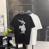 Burberry T-shirt Embossed Letter Foam Printing logo round Neck Short Sleeve25ss New Pure Cotton Unisex Style T T-shirt OS Loose Fit Base Shirt Top Half Sleeve T-Shirt