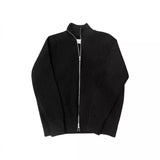 Maison Margiela Sweater Full Wool Version Turtleneck Zipper Magila Cardigan Sweater Coat Men's and Women's Sweater-CY