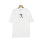Burberry T-shirt Chest TB Letter Embroidery logo round Neck Short Sleeve25ss New pure cotton T Unisex T-Shirt OS Drop Shoulder Loose Fit Base Shirt Top T-Shirt Short Sleeve